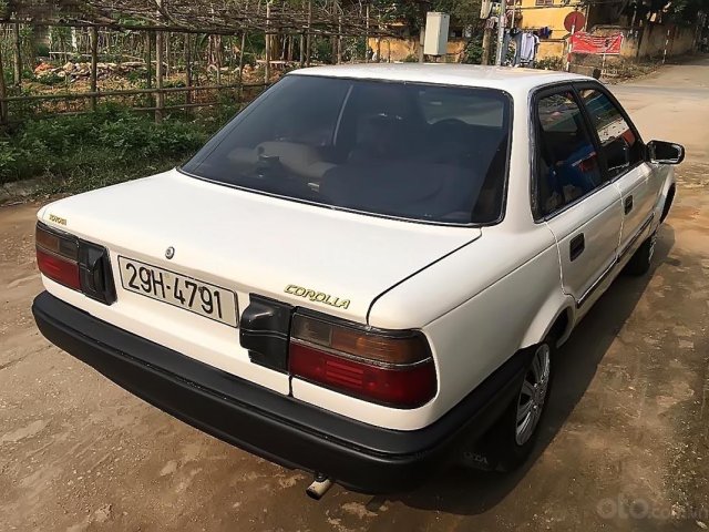 Bán Toyota Corolla GLi 1.6 MT 1992, màu trắng, nhập khẩu