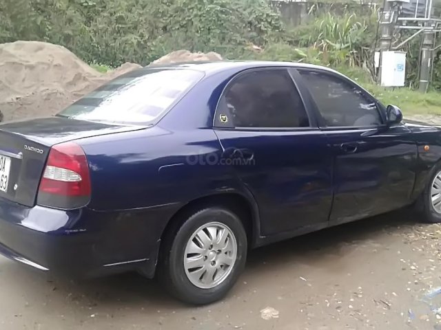 Bán xe Daewoo Nubira năm sản xuất 2001, màu xanh lam ít sử dụng 