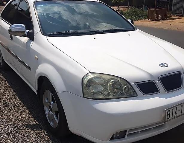 Bán xe Daewoo Lacetti EX 1.6 MT 2004, màu trắng