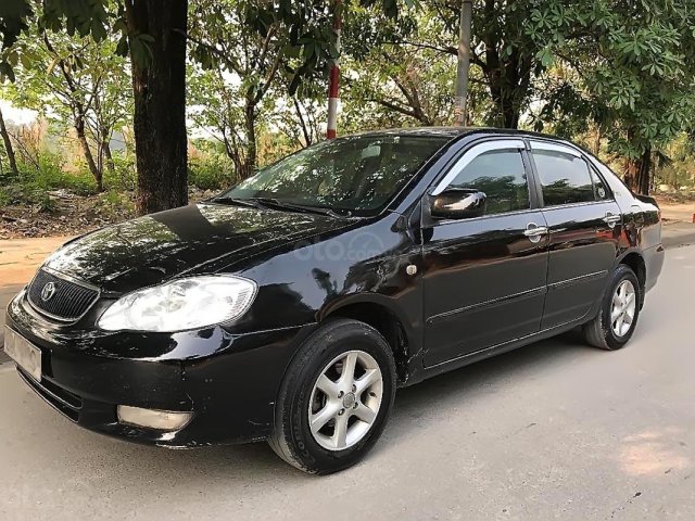 Cần bán lại xe Toyota Corolla altis G đời 2003, màu đen chính chủ 