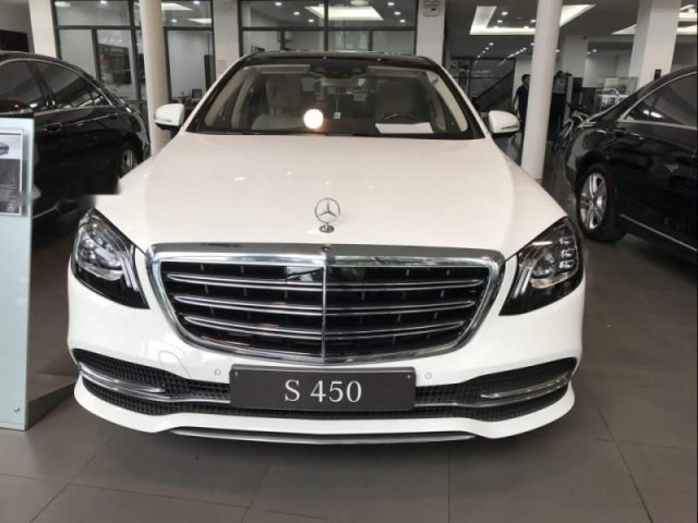 Bán xe Mercedes S450L năm 2019, màu trắng0