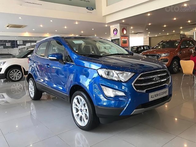 Cần bán xe Ford EcoSport 1.0l năm sản xuất 2019, màu xanh lam, 669tr