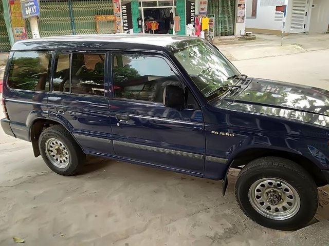 Bán Mitsubishi Pajero 2.4 năm 1998, màu xanh lam, nhập khẩu