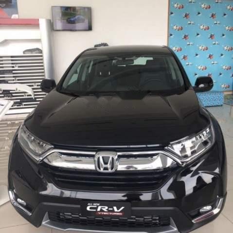 Bán Honda CR V L đời 2019, màu đen, nhập từ Thái