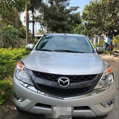 Bán Mazda BT 50 3.2L đời 2013, màu bạc, xe nhập, số tự động