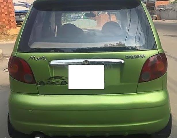 Bán Daewoo Matiz màu xanh, bản SE, đời 2008, xe đẹp