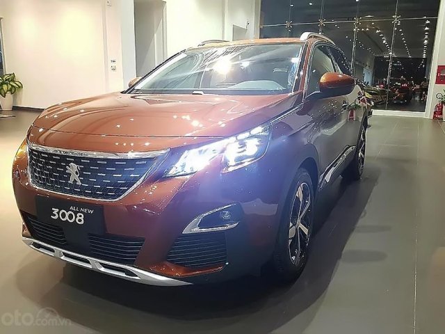 Peugeot Quảng Trị bán Peugeot 3008 1.6 AT đời 2019, màu nâu0