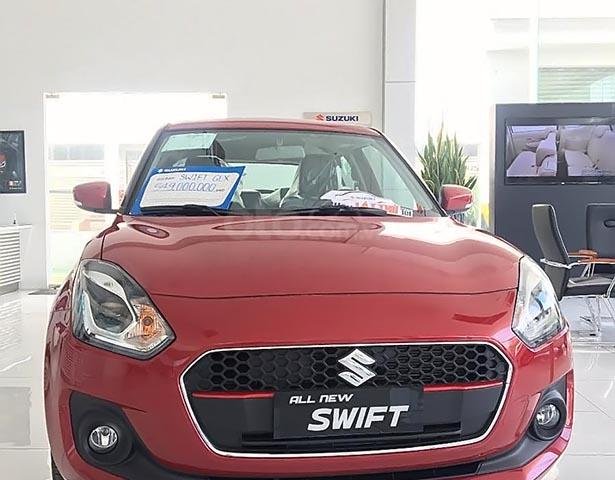 Bán xe Suzuki Swift GLX 1.2 AT sản xuất 2018, màu đỏ, xe nhập Nhật Bản