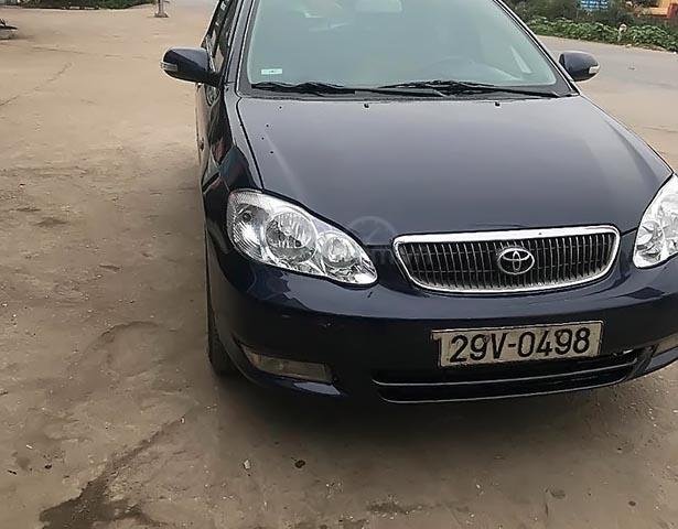 Cần bán xe Toyota Corolla Altis 1.8G 2004, màu xanh lam, nhập khẩu0