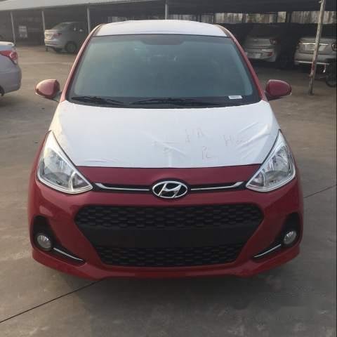 Bán Hyundai Grand i10 1.2AT sản xuất 2019, màu đỏ