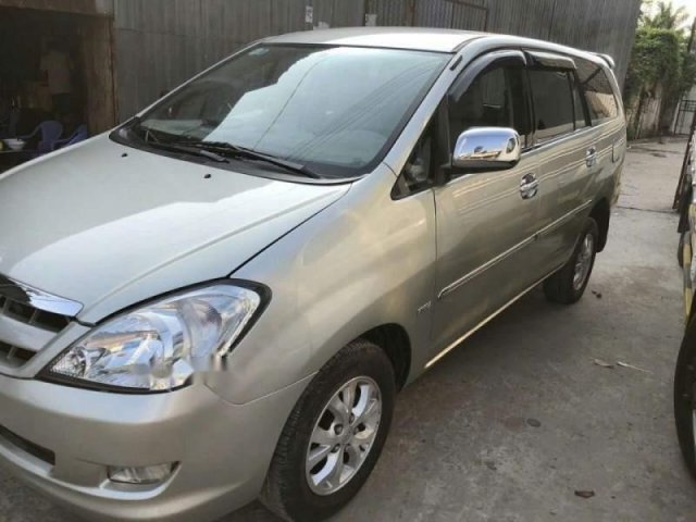 Bán xe Toyota Innova G đời 2006, màu bạc, nhập khẩu nguyên chiếc chính chủ