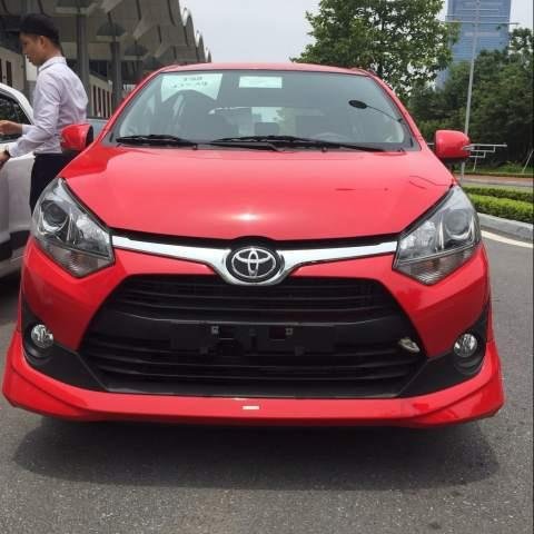 Cần bán xe Toyota Wigo sản xuất năm 2019, màu đỏ, nhập khẩu nguyên chiếc