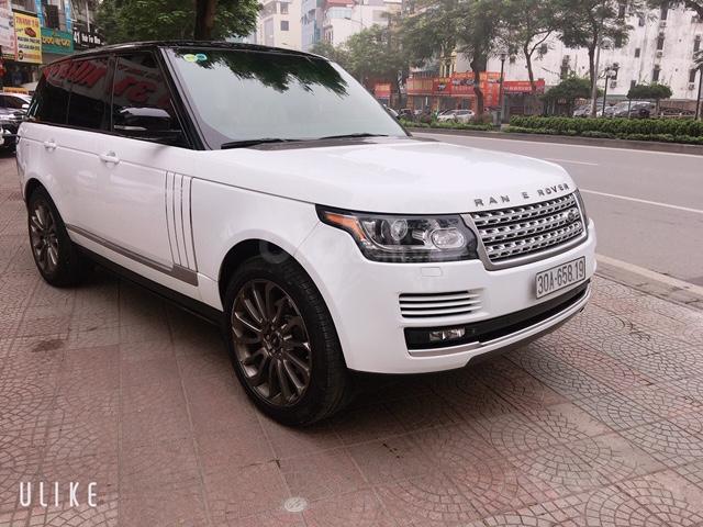 Cần bán xe LandRover Range Rover HSE đời 2014, màu trắng, nhập khẩu nguyên chiếc0