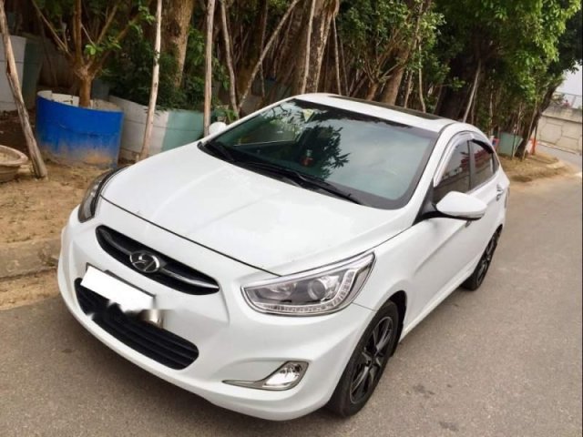 Cần bán lại xe Hyundai Accent Blue đời 2015, màu trắng, nhập khẩu số tự động, giá chỉ 457 triệu