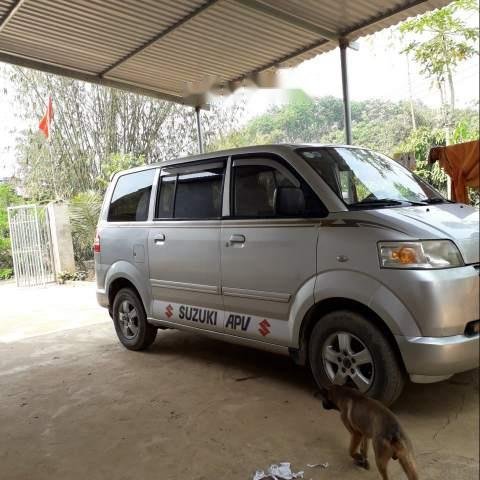 Cần bán lại xe Suzuki APV đời 2007, màu bạc, giá tốt0