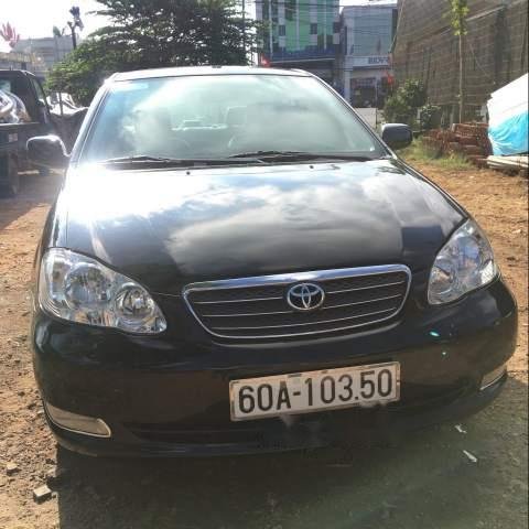 Bán Toyota Corolla altis 1.8 MT 2004, màu đen, giá 270tr0