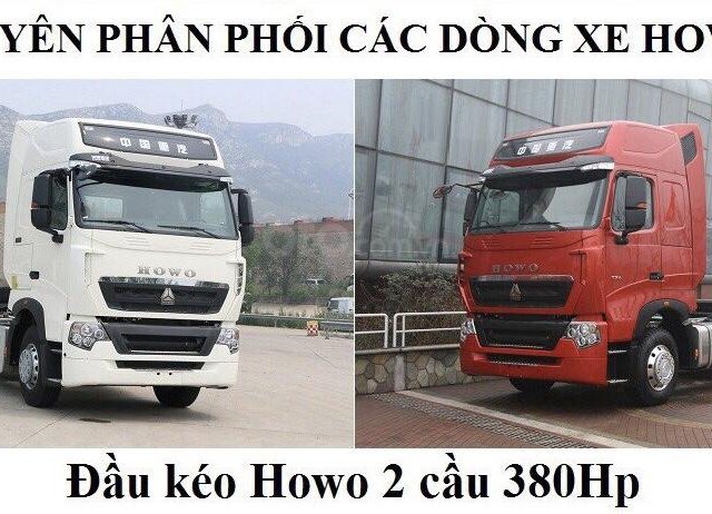 Bán xe đầu kéo Howo máy 420 mới0