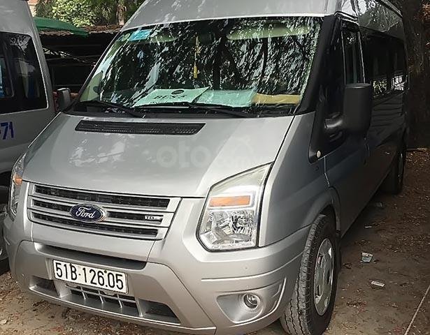 Xe cũ Ford Transit 2013, màu bạc, giá tốt