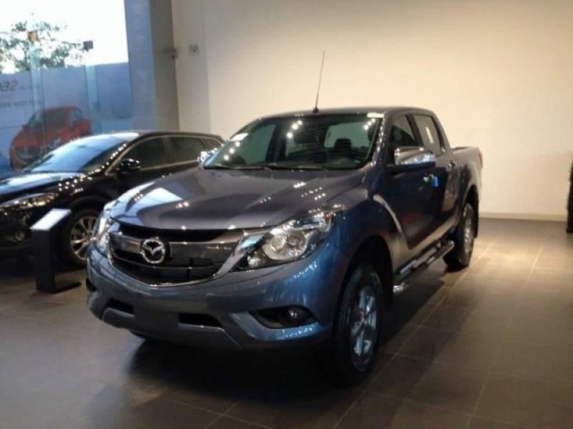 Bán Mazda BT 50 đời 2019, màu xanh lam, nhập khẩu  