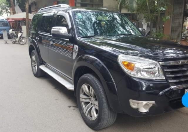 Cần bán Ford Everest 2009, màu đen, giá chỉ 418 triệu