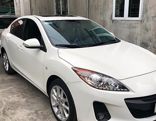 Cần bán lại xe Mazda 3 năm 2014, màu trắng chính chủ, giá 485tr