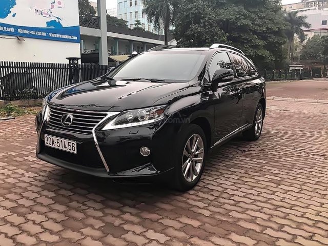 Xe Lexus RX 350 đời 2015, màu đen, xe nhập