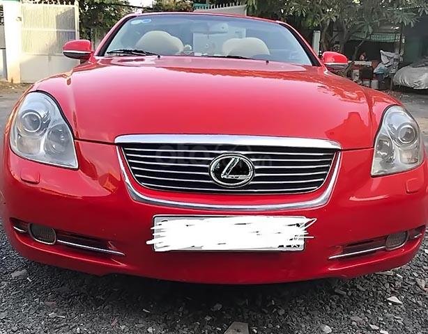 Bán xe Lexus SC 430 sản xuất năm 2006, màu đỏ, nhập khẩu 0