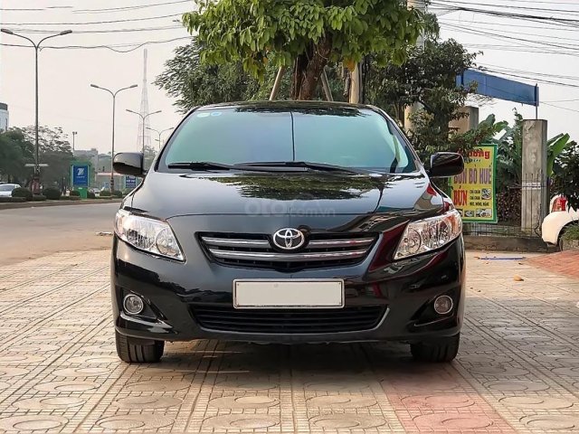 Bán ô tô Toyota Corolla XLi 1.6 2010, màu đen, nhập khẩu, giá tốt