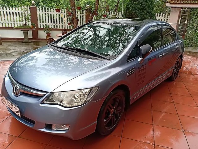 Bán Honda Civic 1.8 AT sản xuất 2008, màu xanh, số tự động 