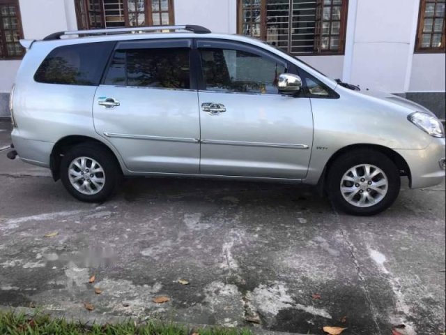 Cần bán gấp Toyota Innova 2007, màu bạc, xe nhập xe gia đình, 375 triệu