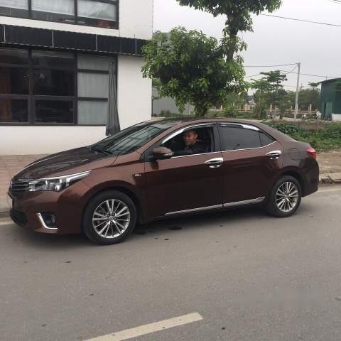 Bán Toyota Corolla altis 1.8G năm sản xuất 2015, màu nâu, giá tốt