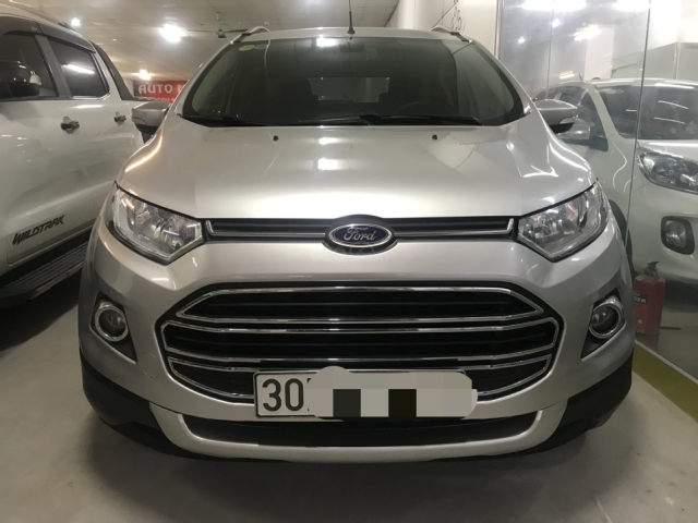 Cần bán gấp Ford EcoSport sản xuất 2014 màu bạc, 486 triệu