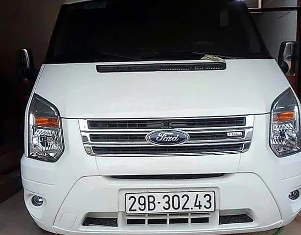 Bán Ford Transit 2018, màu trắng, 16 chỗ