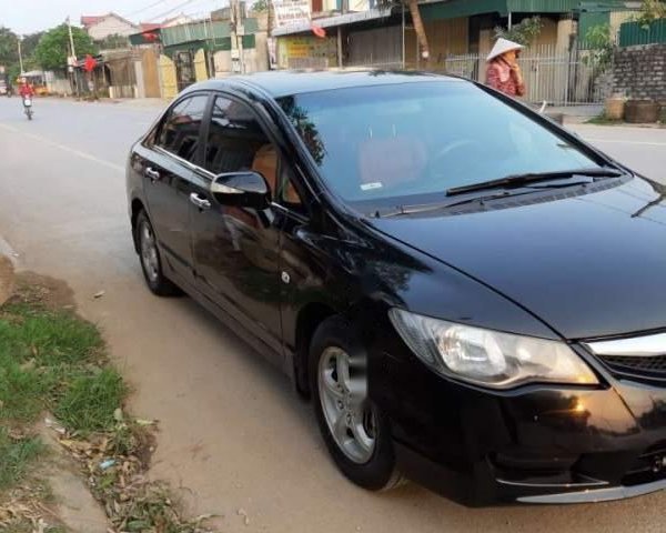 Bán Honda Civic 1.8 sản xuất năm 2009, màu đen, giá tốt0