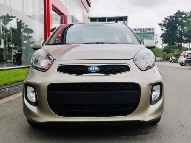 Bán Kia Morning EX 1.25 MT đời 2019, màu vàng cát. Giao ngay0