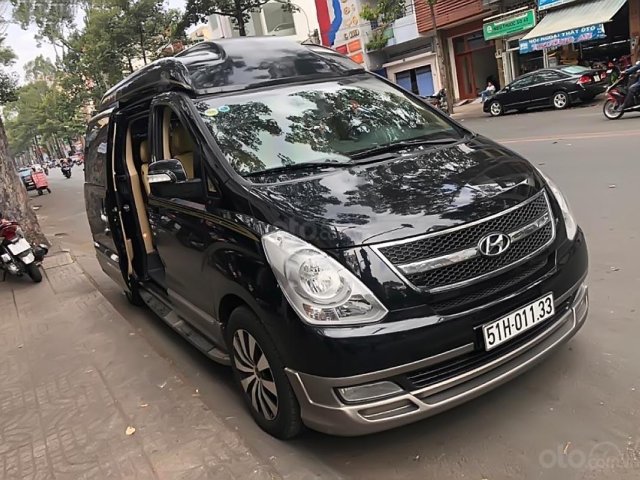 Bán Hyundai Grand Starex 2.4 AT đời 2014, màu đen, nhập khẩu 