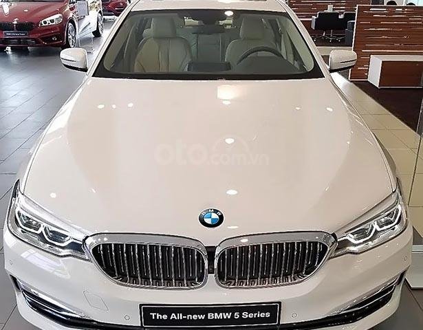 Bán BMW 5 Series 530i Luxury Line 2018, màu trắng, nhập khẩu, mới 100%0