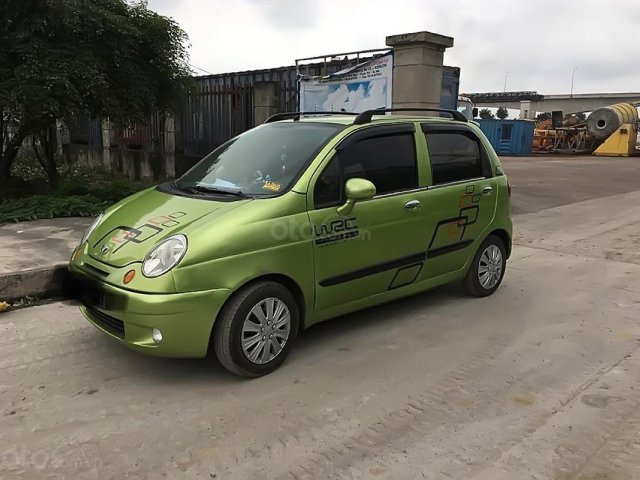 Cần bán Daewoo Matiz đời 2008, màu xanh lục