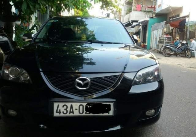 Bán Mazda 3 AT đời 2005, màu đen, nhập khẩu nguyên chiếc số tự động, giá chỉ 285 triệu