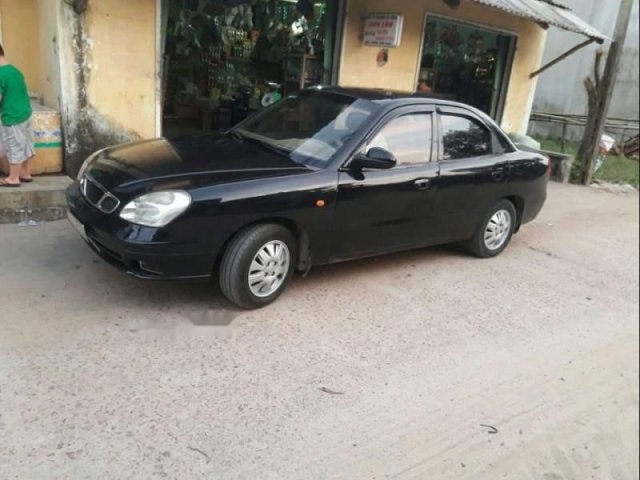 Bán Daewoo Nubira II năm sản xuất 2003, màu đen, giá 89tr