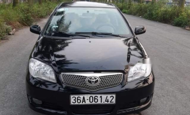 Cần bán xe cũ Toyota Vios sản xuất 2007, màu đen