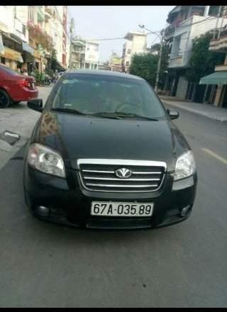 Bán Daewoo Gentra 1.5 đời 2009, màu đen, 210tr