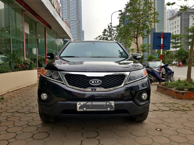 Xe Kia Sorento GAT 2.4 sản xuất năm 2013, màu đen, 610 triệu