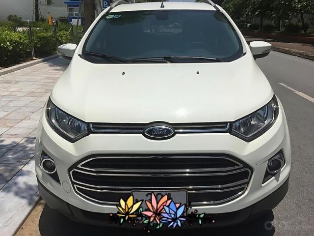 Bán Ford EcoSport đời 2014, màu trắng chính chủ 