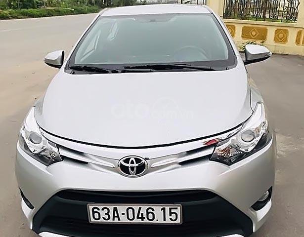 Bán xe Toyota Vios sản xuất năm 2016, màu bạc, giá 485tr