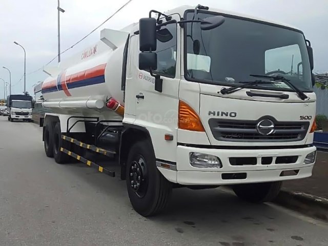 Bán xe bồn chở xăng dầu 19 khối Hino Euro 4 - Model FL8JT7A