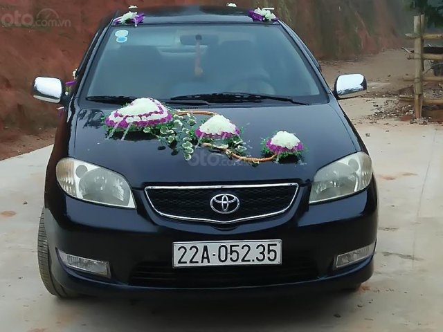 Cần bán gấp Toyota Vios 1.5 MT năm 2005, màu đen, giá 185tr