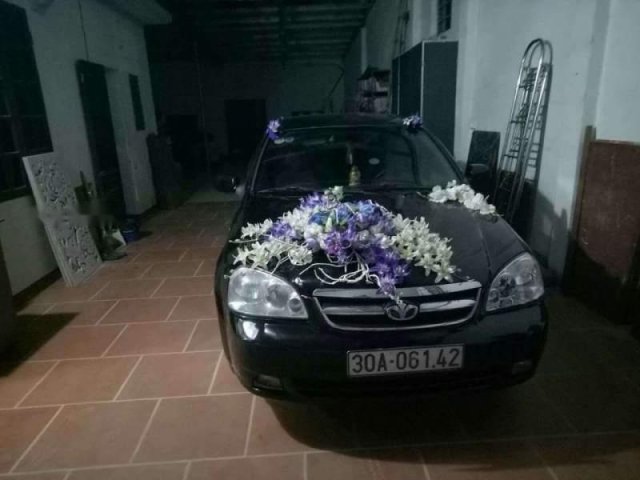 Bán ô tô Daewoo Lacetti sản xuất 2009, màu đen, xe đẹp0