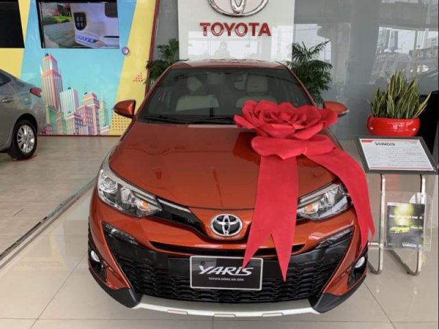 Bán xe Toyota Yaris năm 2019, màu đỏ, nhập khẩu nguyên chiếc, 630 triệu