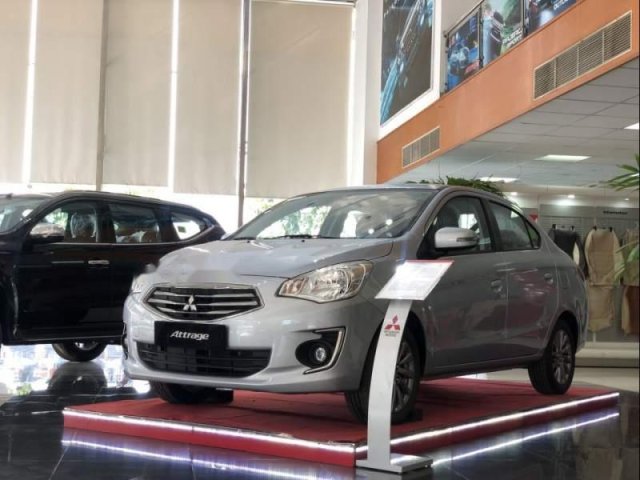 Bán Mitsubishi Attrage năm sản xuất 2018, màu bạc, nhập khẩu 